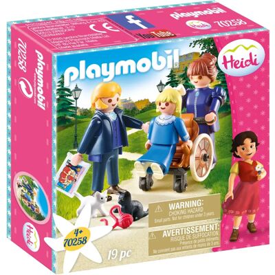 Playmobil Clara Heidi - Conjunto de brinquedos Playmobil Clara Heidi - Conjunto de brinquedos