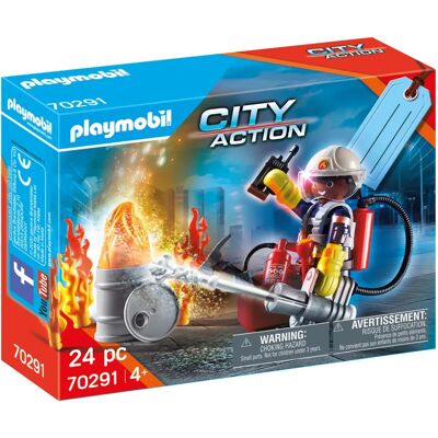 Playmobil City Action 70291 Jeu de Construction de Secours Incendie - Set de Pompier - Publicité Playmobil City Action 70291 Jeu de Construction de Secours Incendie - Set de Pompier - Publicité