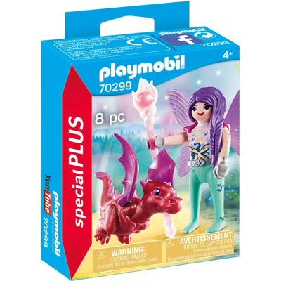 Playmobil SpecialPlus Fee mit Babydrachen - Kinderspielzeug Playmobil SpecialPlus Fee mit Babydrachen - Kinderspielzeug