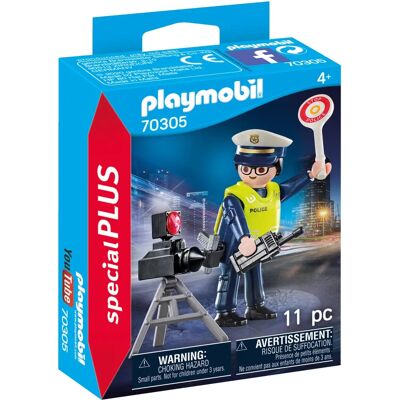 Figura giocattolo Playmobil 70305 Polizia - Multicolore Figura giocattolo Playmobil 70305 Polizia - Multicolore