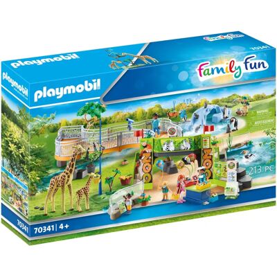 Playmobil FamilyFun 70341 Grand Zoo Jouet de Construction - Jouet de Construction - Publicité Playmobil FamilyFun 70341 Grand Zoo Jouet de Construction - Jouet de Construction - Publicité