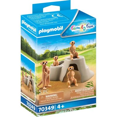 Playmobil 70349 FamilyFun Surikaty - Zabawka konstrukcyjna Playmobil 70349 FamilyFun Surikaty - Zabawka konstrukcyjna