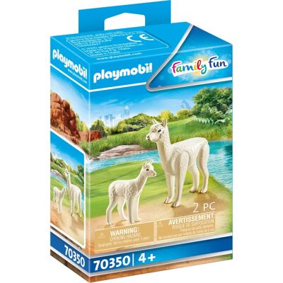 Playmobil 70350 Divertimento Famiglia Alpaca con Cucciolo - Figura Giocattolo Playmobil 70350 Divertimento Famiglia Alpaca con Cucciolo - Figura Giocattolo