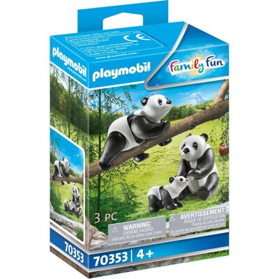 Playmobil 70353 Familien Spaß Pandas mit Jung - Spielzeug Playmobil 70353 Familien Spaß Pandas mit Jung - Spielzeug