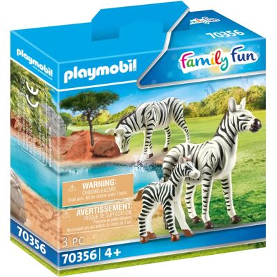Playmobil Ζέβρες και Νεογέννητο - Παιχνίδι για Παιδιά Playmobil Ζέβρες και Νεογέννητο - Παιχνίδι για Παιδιά