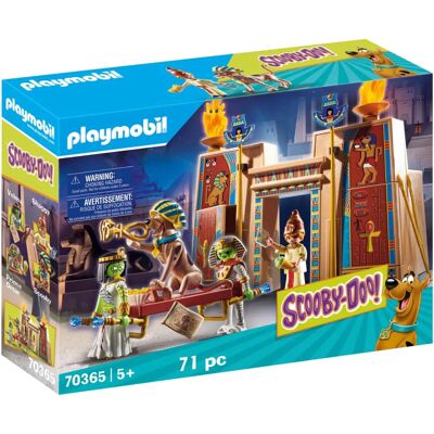 Playmobil 70365 Conjunto de Brinquedos - Aventura Scooby-Doo no Egito Playmobil 70365 Conjunto de Brinquedos - Aventura Scooby-Doo no Egito