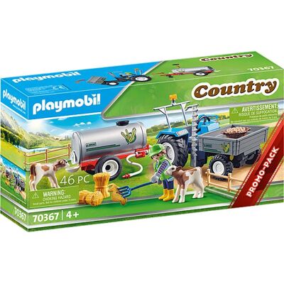 Playmobil 70367 Wielokolorowy Traktor Załadunkowy - Zabawka Budowlana Playmobil 70367 Wielokolorowy Traktor Załadunkowy - Zabawka Budowlana