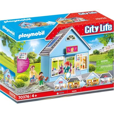 Playmobil City Life 70376 Ensemble de Jeu - Salon de Coiffure - Publicité Playmobil City Life 70376 Ensemble de Jeu - Salon de Coiffure - Publicité