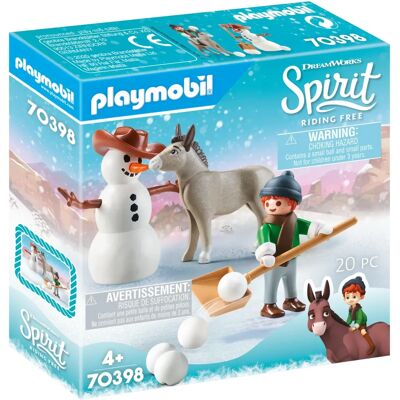Playmobil Schneemann mit Snips & Señor Carrots - Spielset Playmobil Schneemann mit Snips & Señor Carrots - Spielset