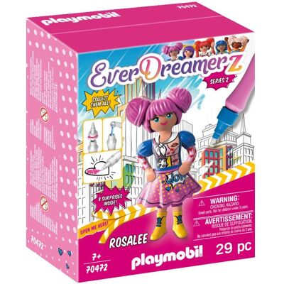 Playmobil Monde de la BD de Rosalee - Coffret de Jouets Playmobil Monde de la BD de Rosalee - Coffret de Jouets