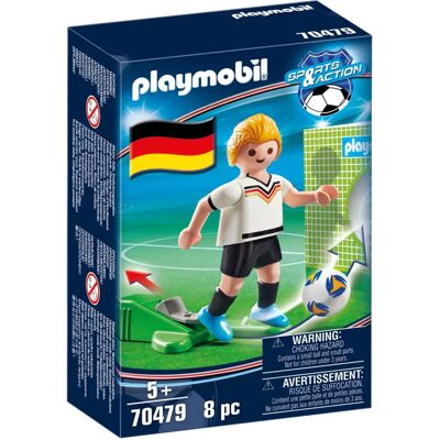 Playmobil 70479 Joueur de football allemand Ensemble d'action - Publicité Playmobil 70479 Joueur de football allemand Ensemble d'action - Publicité