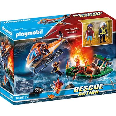Playmobil Räddningsaktion Kustbrandmission (70491) Playmobil Räddningsaktion Kustbrandmission (70491)