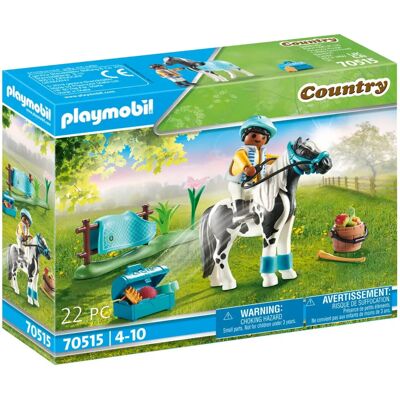 Playmobil Lewitzer Pony - Collectible Stable Toy for Kids Playmobil Lewitzer Pony - Collectible Stable Toy for Kids