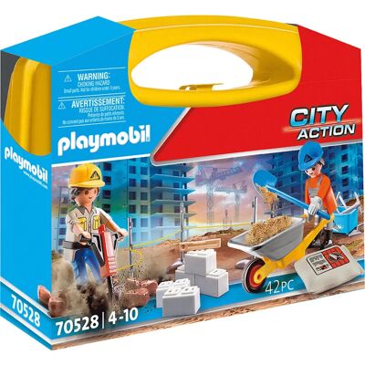 Playmobil City Action 70528 Ensemble de Construction Portable - Jouet de Bâtiment - Publicité Playmobil City Action 70528 Ensemble de Construction Portable - Jouet de Bâtiment - Publicité