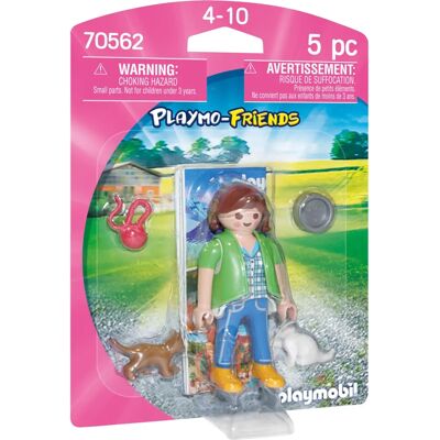 Playmobil Fille avec chatons - Figurine pour enfants - Publicité Playmobil Fille avec chatons - Figurine pour enfants - Publicité