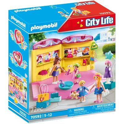 Magasin de Mode Famille Playmobil - Jouet de Construction - Publicité Magasin de Mode Famille Playmobil - Jouet de Construction - Publicité