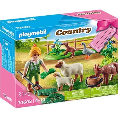 Playmobil 70608 Jouet de Construction Rural - Jeu de Rôle Éducatif - Publicité Playmobil 70608 Jouet de Construction Rural - Jeu de Rôle Éducatif - Publicité