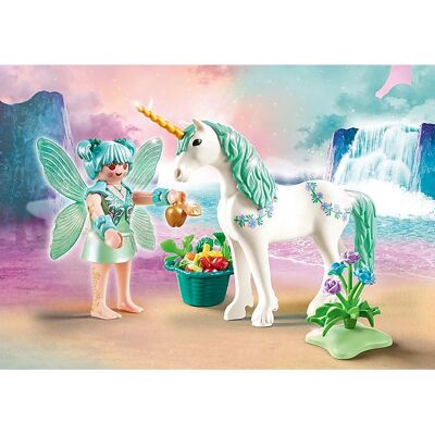 Playmobil Fadas 70655 Unicórnio com Fada - Brinquedo infantil Playmobil Fadas 70655 Unicórnio com Fada - Brinquedo infantil