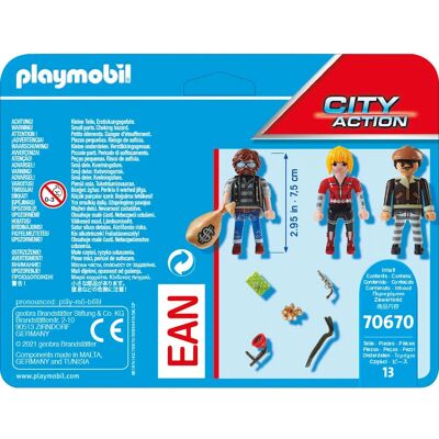 Playmobil 70670 Stadens Action Tjuvar - leksaksfigurer Playmobil 70670 Stadens Action Tjuvar - leksaksfigurer