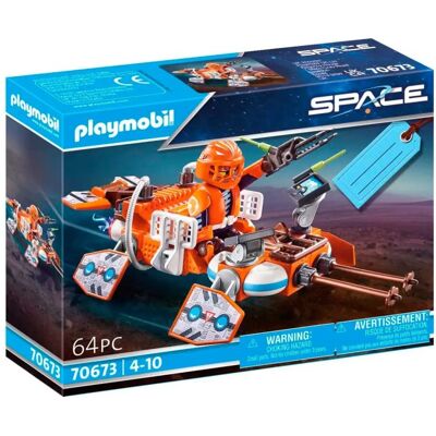 Conjunto Presente Playmobil Space Ranger - Veículo Espacial Conjunto Presente Playmobil Space Ranger - Veículo Espacial