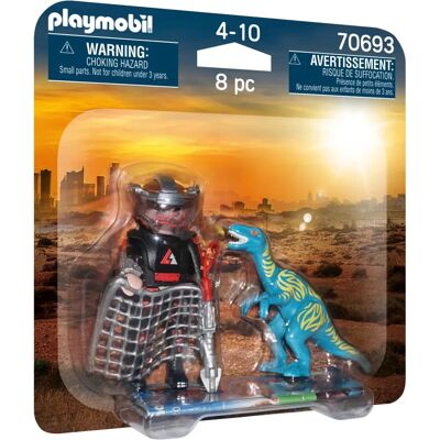 Playmobil 70693 Pack Dino Velociraptor Jouet Playmobil 70693 Pack Dino Velociraptor Jouet