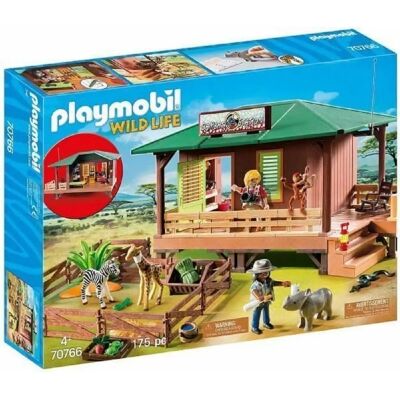 Playmobil Wild Life ranger station with animal breeding (70766) Playmobil Wild Life ranger station with animal breeding (70766)