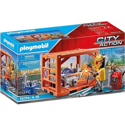 Playmobil City Action Containerfertigung Spielzeug - Mehrfarben Playmobil City Action Containerfertigung Spielzeug - Mehrfarben