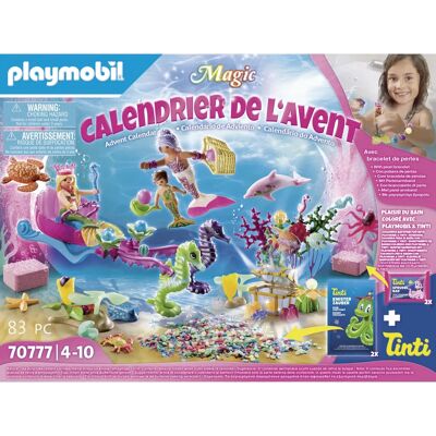 Playmobil 70777 Ensemble de Jouets - Sirène - 83 Pièces - Multicolore - Publicité Playmobil 70777 Ensemble de Jouets - Sirène - 83 Pièces - Multicolore - Publicité