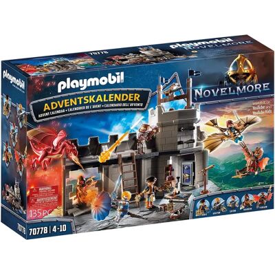Calendário do Advento Playmobil Dario DaVanci - Novelmore - 70778 Calendário do Advento Playmobil Dario DaVanci - Novelmore - 70778