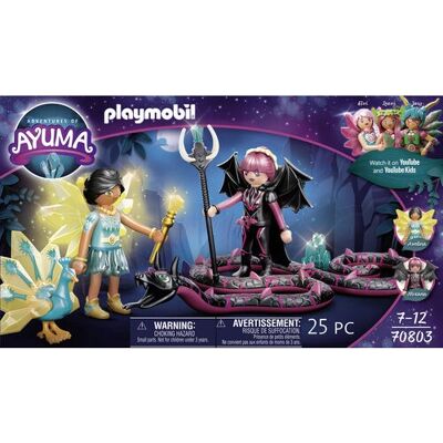 Playmobil Abenteuer Ayuma: Kristallfee und Fledermausfee mit Seelentier (70803) Playmobil Abenteuer Ayuma: Kristallfee und Fledermausfee mit Seelentier (70803)