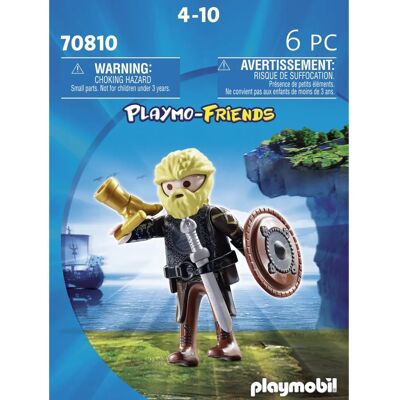 Playmobil Uomo Viking Figura Giocattolo Bambini 6 pz Playmobil Uomo Viking Figura Giocattolo Bambini 6 pz