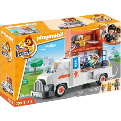 Playmobil Duck On Call 70913 Legetøjssæt - Nødberedskabskøretøj Playmobil Duck On Call 70913 Legetøjssæt - Nødberedskabskøretøj