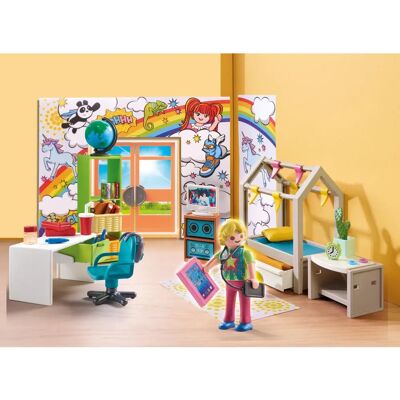 Playmobil Vie Urbaine Deluxe Chambre d'Adolescent (70988) - Publicité Playmobil Vie Urbaine Deluxe Chambre d'Adolescent (70988) - Publicité