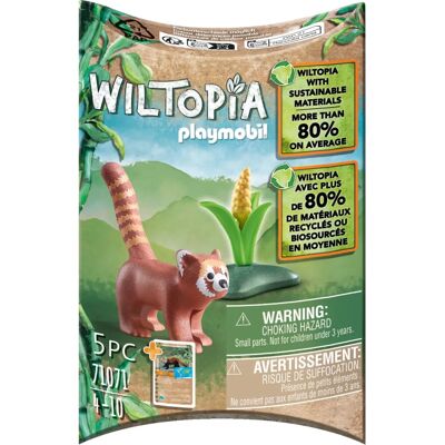 Playmobil Wiltopia Roter Panda Öko Spielzeug - Tier Lernen AR Playmobil Wiltopia Roter Panda Öko Spielzeug - Tier Lernen AR