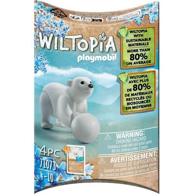 Playmobil Wiltopia Polar Bear Öko-Set - Kinderspielzeugfigur Playmobil Wiltopia Polar Bear Öko-Set - Kinderspielzeugfigur