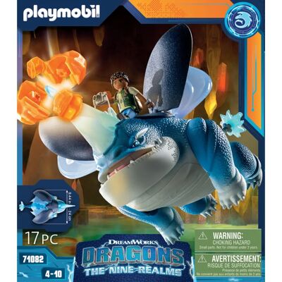 Playmobil Smoki: Dziewięć Królestw - Plowhorn & D'Angelo (71082) Playmobil Smoki: Dziewięć Królestw - Plowhorn & D'Angelo (71082)