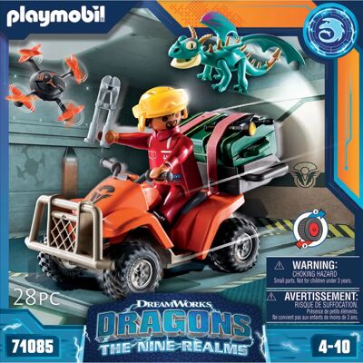 Playmobil Draci: Devět říší - Icaris ATV a Phil (71085) Playmobil Draci: Devět říší - Icaris ATV a Phil (71085)