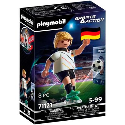 Playmobil Joueur de Football Allemand - Jeu de Construction - Multicolore - Publicité Playmobil Joueur de Football Allemand - Jeu de Construction - Multicolore - Publicité
