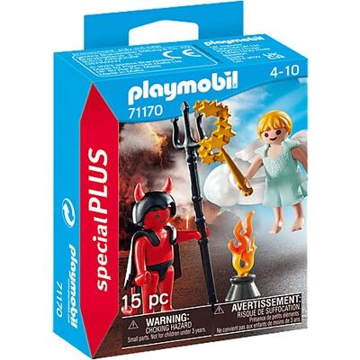 Playmobil Anjo e Diabo - Conjunto de Figuras SpecialPlus Playmobil Anjo e Diabo - Conjunto de Figuras SpecialPlus