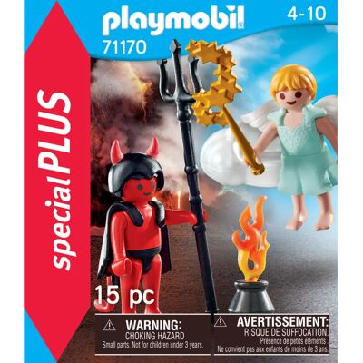 Playmobil Anjo e Diabo - Conjunto de Figuras SpecialPlus Playmobil Anjo e Diabo - Conjunto de Figuras SpecialPlus