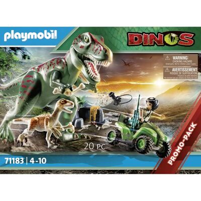 Playmobil Ataque do T-Rex - Conjunto de Dinossauros Playmobil Ataque do T-Rex - Conjunto de Dinossauros