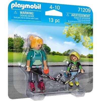 Duo de Jogadores de Hóquei Playmobil - Conjunto de Brinquedo Duo de Jogadores de Hóquei Playmobil - Conjunto de Brinquedo
