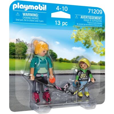 Duo de Joueurs de Hockey Playmobil - Set de Jeu - Publicité Duo de Joueurs de Hockey Playmobil - Set de Jeu - Publicité