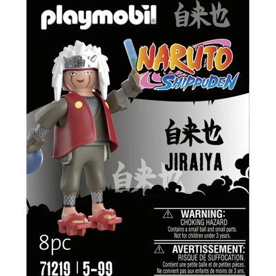 Playmobil Jiraiya - Naruto Shippuden Playset - 8 Pieces Playmobil Jiraiya - Naruto Shippuden Playset - 8 Pieces