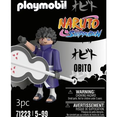 Playmobil Obito - Naruto Shippuden Figurine - 71223 Playmobil Obito - Naruto Shippuden Figurine - 71223