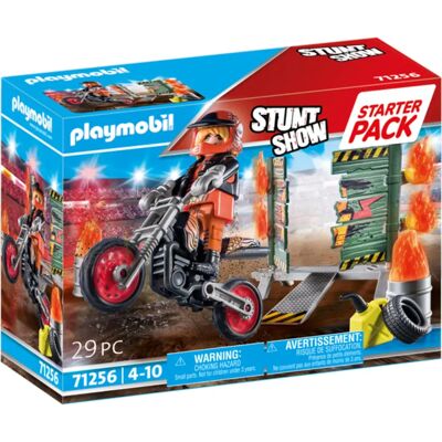 Playmobil Stuntshow - Starter Pack Moto With Fire Wall (71256) Playmobil Stuntshow - Starter Pack Moto With Fire Wall (71256)