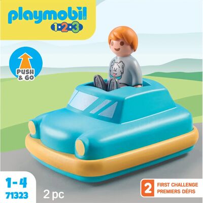 Playmobil 1.2.3 - Wciśnij i Jedź Samochód (71323) Playmobil 1.2.3 - Wciśnij i Jedź Samochód (71323)