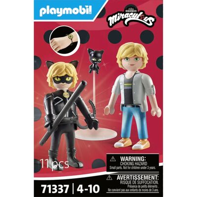 Playmobil Miraculous - Adrien & Cat Noir (71337) Playmobil Miraculous - Adrien & Cat Noir (71337)