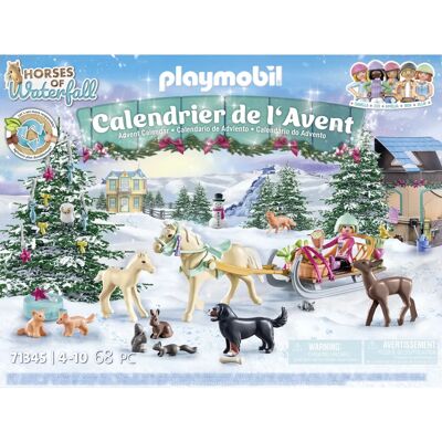 Playmobil 71345 Calendário do Advento - Cavalos - Passeio de trenó de Natal Playmobil 71345 Calendário do Advento - Cavalos - Passeio de trenó de Natal