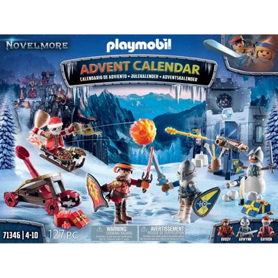 Playmobil Modelo 71346 Calendário do Advento dos Cavaleiros - Batalha na Neve Playmobil Modelo 71346 Calendário do Advento dos Cavaleiros - Batalha na Neve